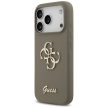 GUESS case IPHONE 17 Pro Max GUHCP17XSC4GSMW (Silicone W/ Big 4G Script) tok, barna