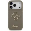 GUESS case IPHONE 17 Pro Max GUHCP17XSC4GSMW (Silicone W/ Big 4G Script) tok, barna