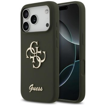   GUESS case IPHONE 17 Pro Max GUHCP17XSC4GSMA (Silicone W/ Big 4G Script) tok, khaki