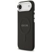 GUESS case IPHONE 17 Air MagSafe GUHMP17MPSAREGSK (PU W/ Classic Logo) tok, fekete