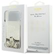Guess Liq. Glitter 4 Charms case iPhone 17 Pro Max tok, arany