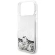 Guess Liq. Glitter Charms case iPhone 17 Pro Max tok, ezüst
