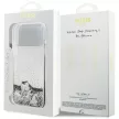 Guess Liq. Glitter Charms case iPhone 17 Pro Max tok, ezüst