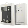 GUESS case IPHONE 17 Pro Max MagSafe GUHMP17XP4G4DCSK (PU W/ Strass Logo & Big Strap Metal Buttons) tok, fekete
