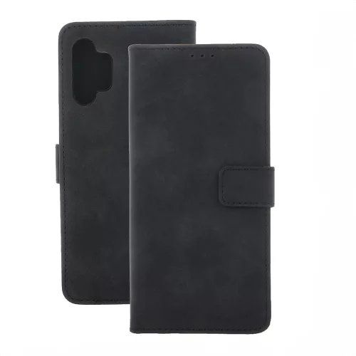 Smart Velvet case Samsung Galaxy S26 Ultra tok, fekete