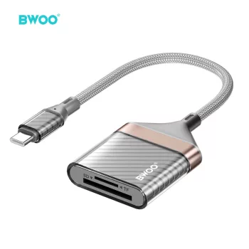 BWOO USB-C - SD kártya / TF kártya BZ64, adapter