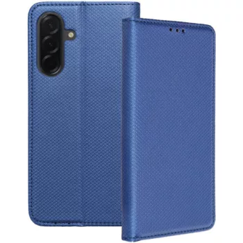 Smart Magnet case Samsung Galaxy A37 5G tok, sötétkék
