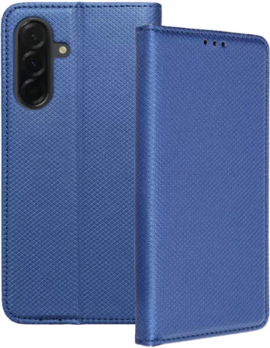 Smart Magnet case Samsung Galaxy A37 5G tok, sötétkék