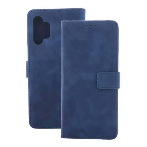 Smart Velvet case Samsung Galaxy A57 5G tok, sötétkék
