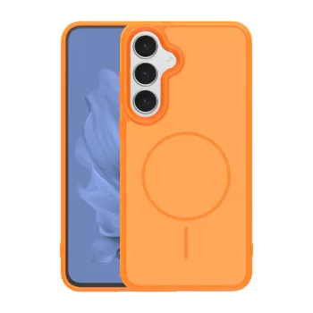 Frame Thin Mag case Samsung Galaxy S26 Plus tok, narancs