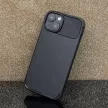 Carbon tok, fekete case Samsung Galaxy A37 5G tok, fekete