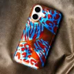 Animal Print case Samsung Galaxy A57 5G Chameleon tok, mintás