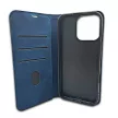 Smart Suede case Samsung Galaxy A57 5G tok, sötétkék