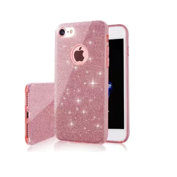 Glitter 3in1 Samsung Galaxy A57 5G tok, rózsaszín