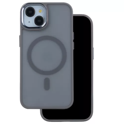 Frozen Mag case Samsung Galaxy A37 5G tok, szürke