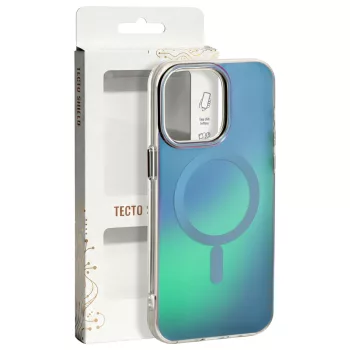 Tecto Shield Aurora case iPhone 16 Pro 6, 3", tok, kék