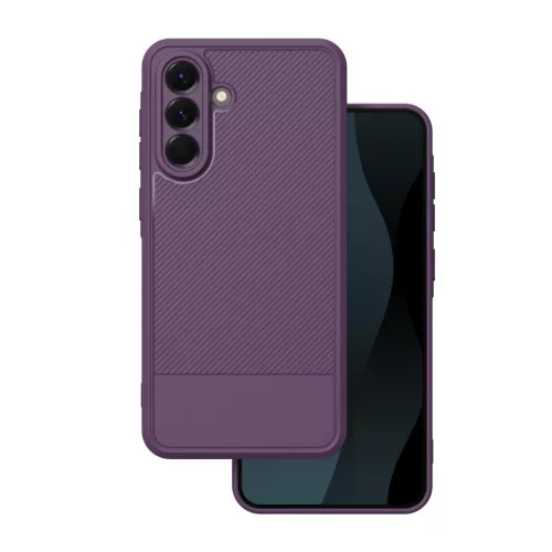 Simple Carbon case Samsung Galaxy A57 5G tok, lila