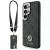 Guess case 4G Big Rhinestone Triangle Strap MagSafe Samsung Galaxy S26 Ultra, tok, fekete
