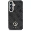 Guess 4G Rhinestone Round Logo MagSafe Samsung Galaxy S26 Plus tok, fekete