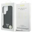Guess Embossed Ring Triangle Logo MagSafe Samsung Galaxy S26 Ultra tok, fekete