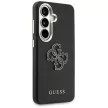 Guess Grained Big 4G Metal Logo Samsung Galaxy S26 Plus tok, fekete