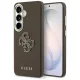 Guess Grained Big 4G Metal Logo Samsung Galaxy S26 tok, barna