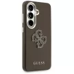 Guess Grained Big 4G Metal Logo Samsung Galaxy S26 tok, barna