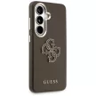 Guess Grained Big 4G Metal Logo Samsung Galaxy S26+ tok, barna