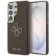 Guess Grained Big 4G Metal Logo Samsung Galaxy S26 Ultra tok, barna