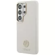 Guess Rhinestone Round Logo MagSafe Samsung Galaxy S26 Ultra tok, bézs