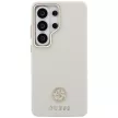 Guess Rhinestone Round Logo MagSafe Samsung Galaxy S26 Ultra tok, bézs