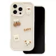 Ultra Trendy 3D case Samsung Galaxy A57 5G bear tok, színes