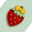 Fruit 2in1 case Samsung Galaxy A37 5G tok, zöld