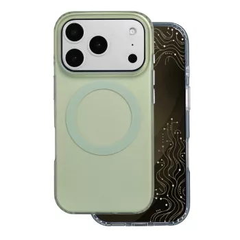   Tecto Shield Mistiq Mag iPhone 17 Pro / 18 Pro tok, olivazöld