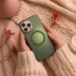 Tecto Shield Mistiq Mag iPhone 17 Pro / 18 Pro tok, olivazöld