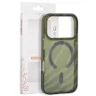 Tecto Shield Desert Mag iPhone 17 Pro / 18 Pro tok, sötétzöld