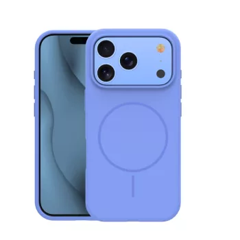Silicone Thin Mag iPhone 17 Pro / 18 Pro tok, világoskék