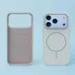 Silicone Thin Mag iPhone 17 Pro Max / 18 Pro Max tok, ezüst