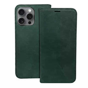 Smart Suede iPhone 17 Pro / 18 Pro tok, zöld