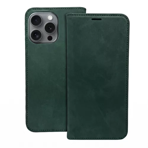 Smart Suede iPhone 17 Pro / 18 Pro tok, zöld