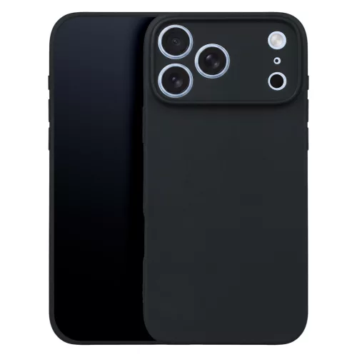 Matt TPU iPhone 17 Pro Max / 18 Pro Max tok, fekete