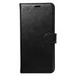 Smart Luxe leather iPhone 17 Pro / 18 Pro tok, fekete