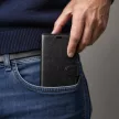 Smart Luxe leather iPhone 17 Pro / 18 Pro tok, fekete