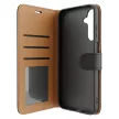 Smart Luxe leather iPhone 17 Pro Max / 18 Pro Max tok, fekete