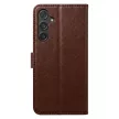 Smart Luxe leather iPhone 17 Pro / 18 Pro tok, barna
