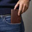 Smart Luxe leather iPhone 17 Pro Max / 18 Pro Max tok, barna