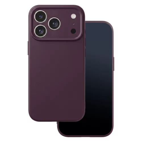 Silicon Dark Cherry iPhone 17 Pro / 18 Pro tok, bordó
