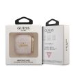 Guess Airpods 4G Script Metal Collection (GUA24GSMP) hátlap, tok, rózsaszín