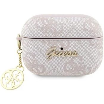   Guess Airpods Pro 2 4G Script Charms (GUAP2G4GSMP) tok, rózsaszín
