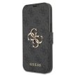 Guess iPhone 13 Pro Max 4G Big Metal Logo (GUBKP13X4GMGGR) hátlap, tok, sötétszürke